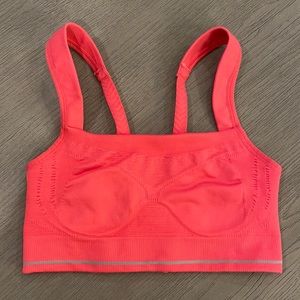 New Balance coral sports bra. Size S.